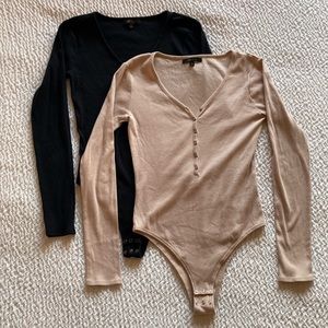 Frye henley bodysuit set
